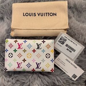 Louis Vuitton Murakami multicolore slim card holder